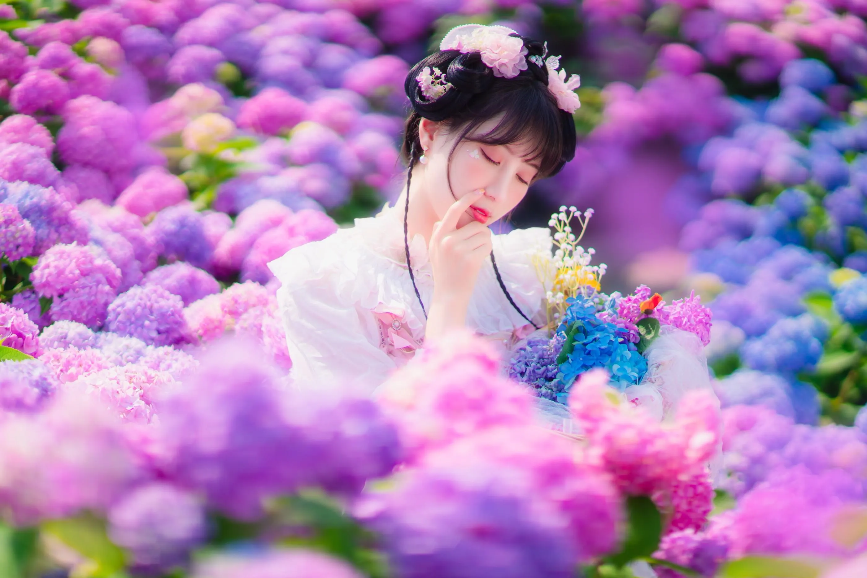 [YITUYU艺图语]2022.07.05 映花面 初茶 [36P]插图